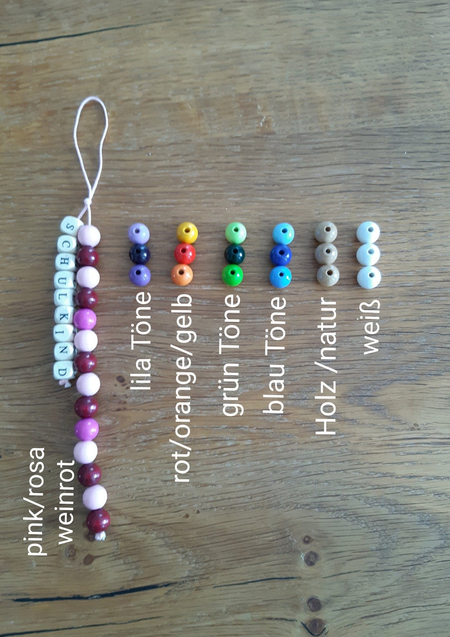 Anhänger für Schultüte / Kindergartentüte mit Name Schulkind - Katinkas Kreativwerkstatt