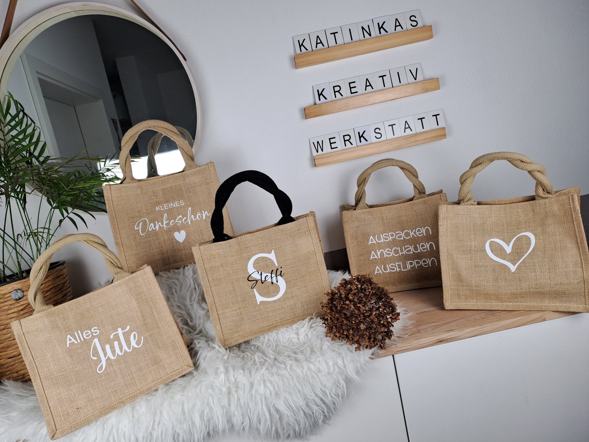 Jutetasche personalisiert