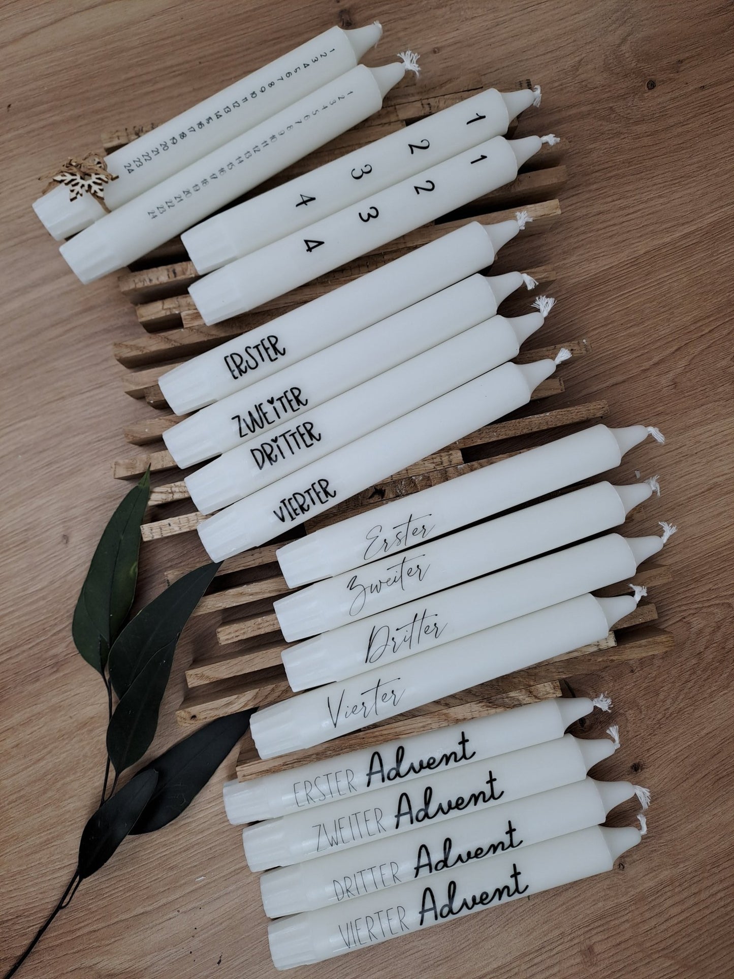 Kerze Weihnachten | Dekoration | Kerze | Stabkerze