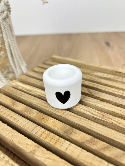 Candle holder with stick candle - desired motif
